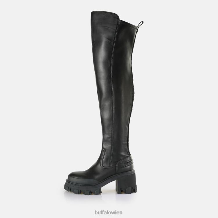 bei Buffalo Aufruhr wegen Boot Vegan Schwarz 0FX48563 |Stiefel