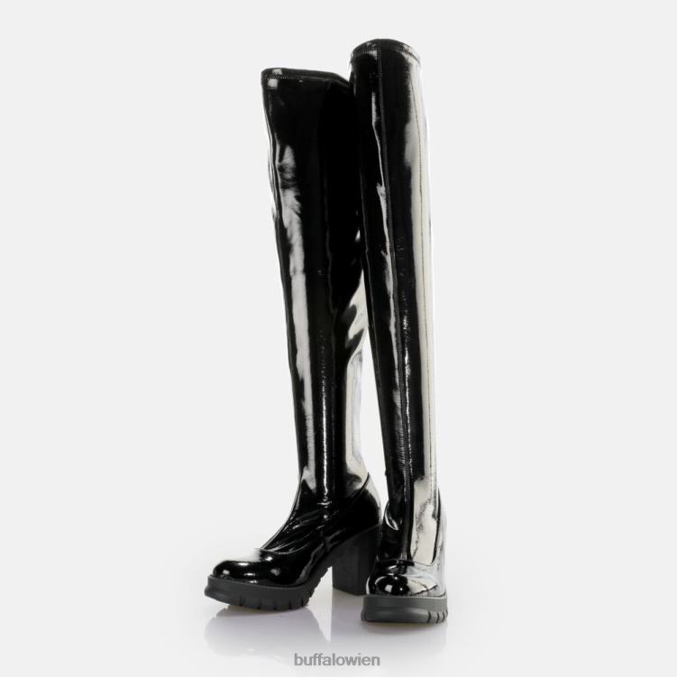 bei Buffalo Oslo über Boot vegan Schwarz 0FX48824 |Stiefel