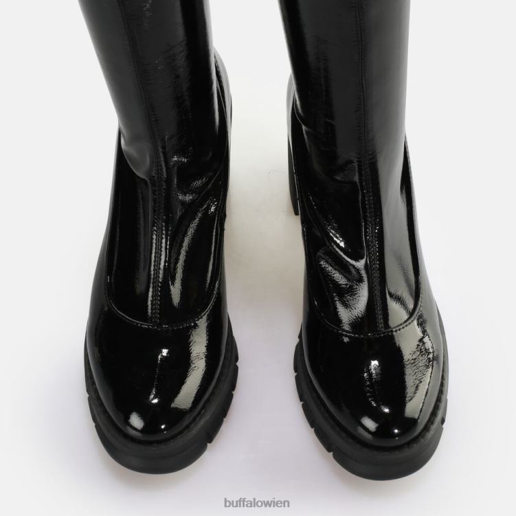 bei Buffalo Oslo über Boot vegan Schwarz 0FX48824 |Stiefel