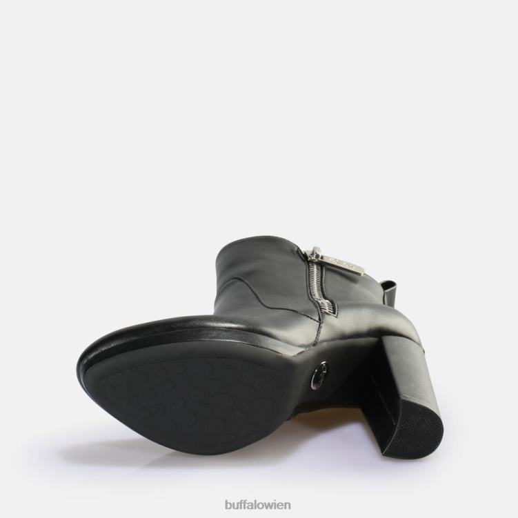 bei Buffalo Amy Zip Stiefeletten vegan Schwarz 0FX48740 |Stiefel