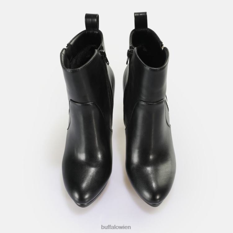 bei Buffalo Amy Zip Stiefeletten vegan Schwarz 0FX48740 |Stiefel