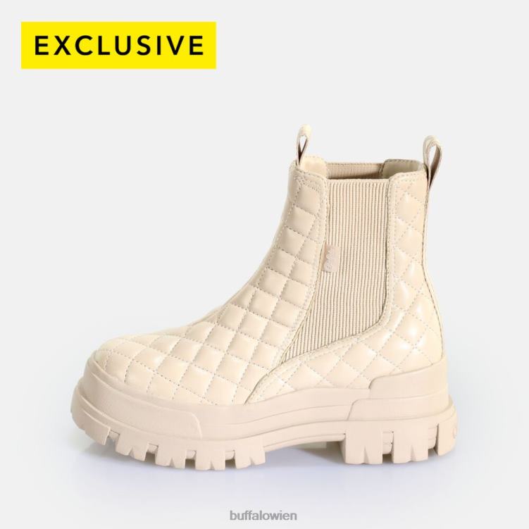 bei Buffalo Aspha Chelsea Mid Ankle Boot vegan Cremepad 0FX48537 |Stiefel