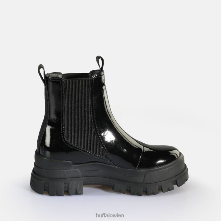 bei Buffalo Aspha Chelsea Mid Ankle Boot vegan Schwarz 0FX48479 |Stiefel