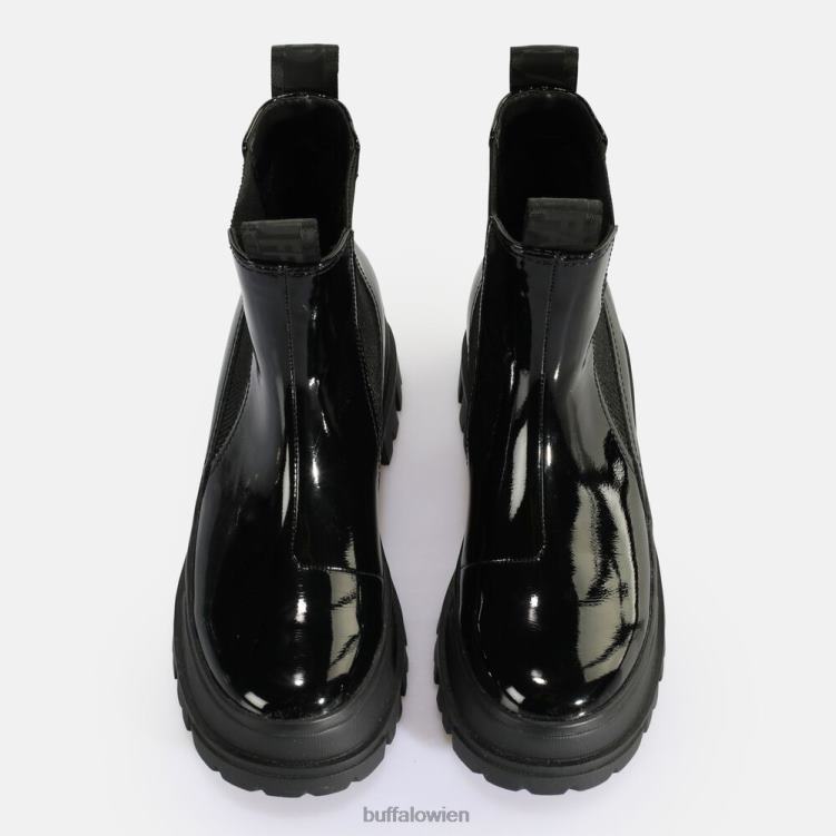 bei Buffalo Aspha Chelsea Mid Ankle Boot vegan Schwarz 0FX48479 |Stiefel