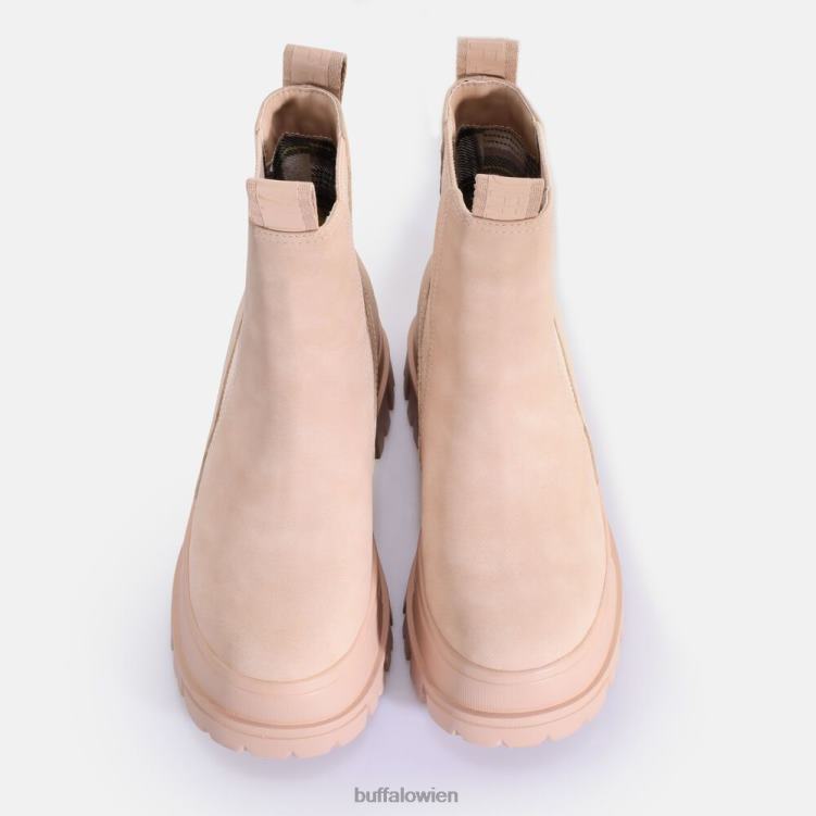 bei Buffalo Aspha Chelsea Mid Ankle Boot vegan Schwarz 0FX48480 |Stiefel