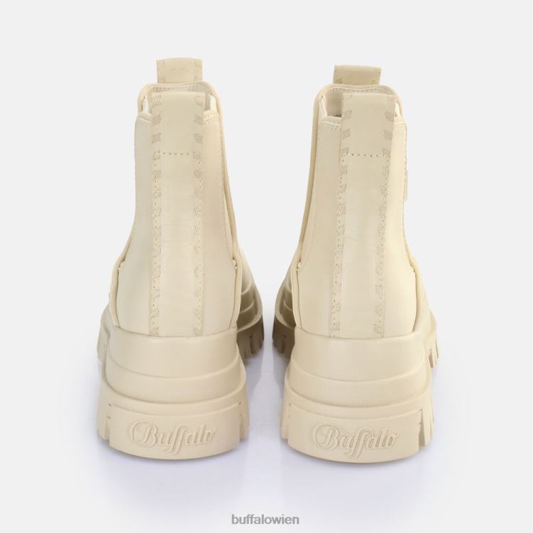 bei Buffalo Aspha Chelsea-Stiefelette vegan Creme 0FX48363 |Stiefel