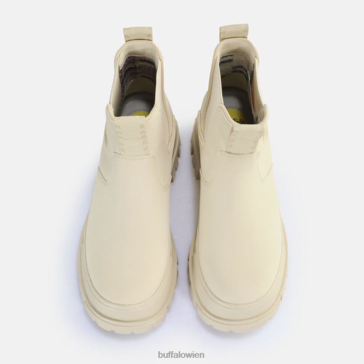 bei Buffalo Aspha Chelsea-Stiefelette vegan Creme 0FX48363 |Stiefel