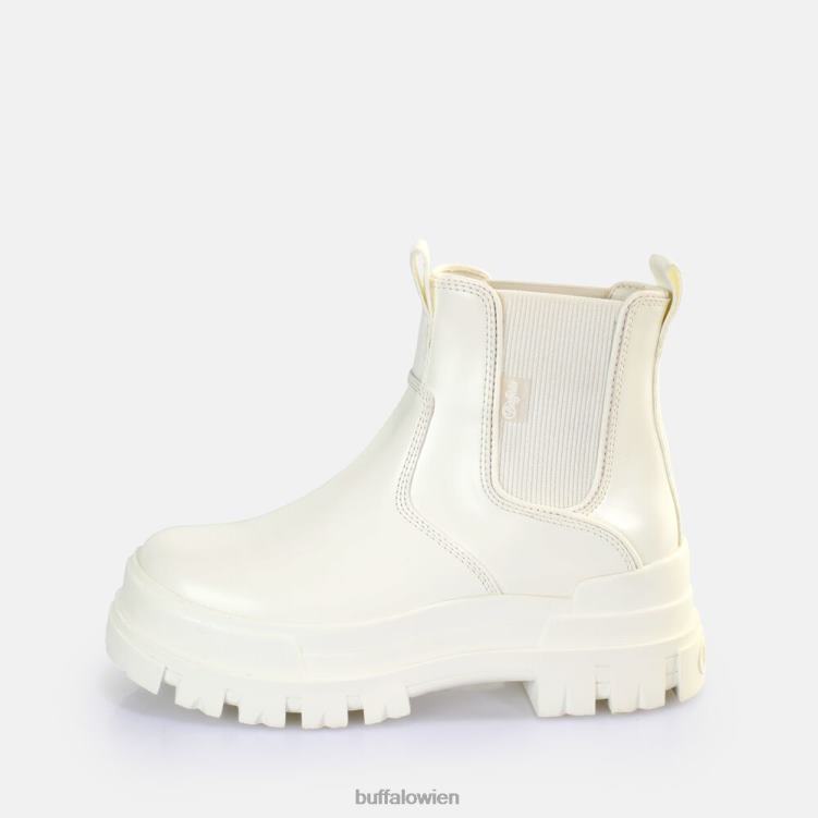 bei Buffalo Aspha Chelsea-Stiefelette vegan Weiss 0FX48365 |Stiefel