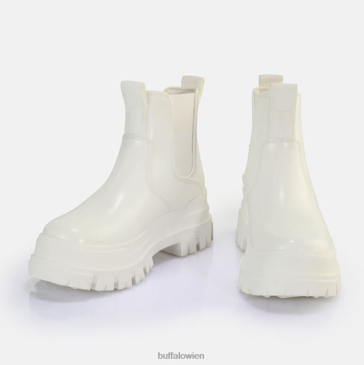 bei Buffalo Aspha Chelsea-Stiefelette vegan Weiss 0FX48365 |Stiefel