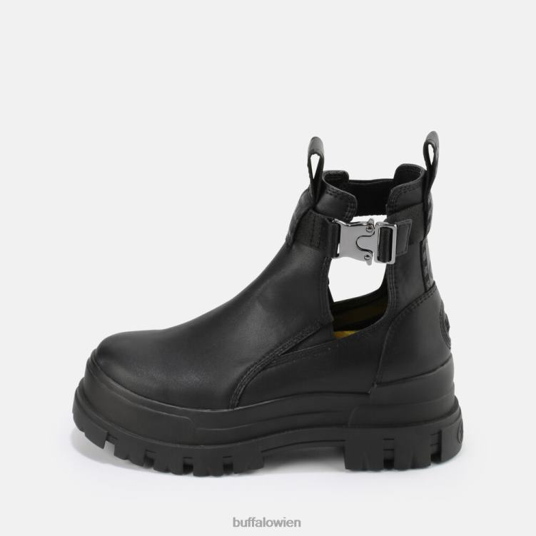 bei Buffalo Aspha Coa Bootie vegan Schwarz 0FX48713 |Stiefel