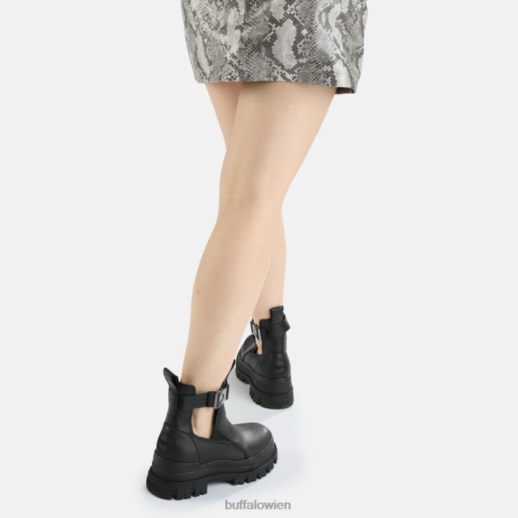 bei Buffalo Aspha Coa Bootie vegan Schwarz 0FX48713 |Stiefel