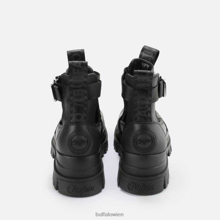 bei Buffalo Aspha Coa Bootie vegan Schwarz 0FX48713 |Stiefel