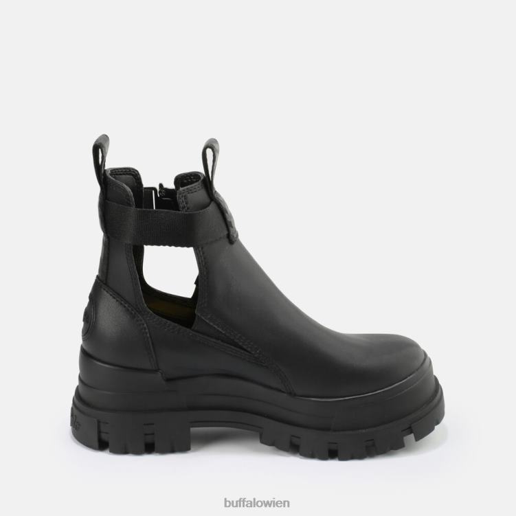 bei Buffalo Aspha Coa Bootie vegan Schwarz 0FX48713 |Stiefel
