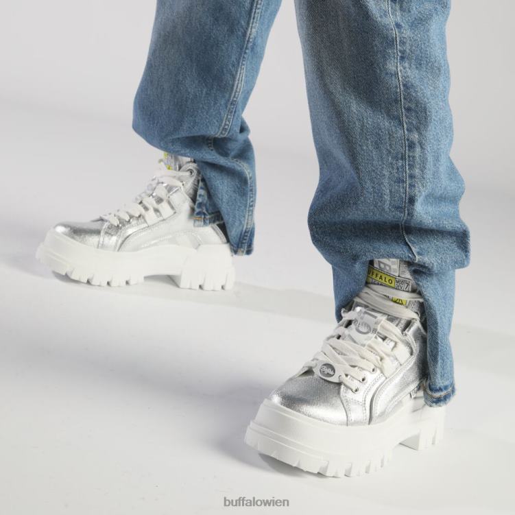 bei Buffalo Aspha NC Mid Ankle Boot vegan Silber 0FX48261 |Stiefel