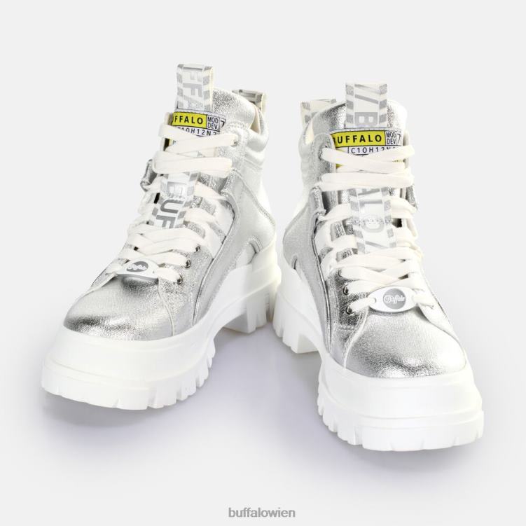 bei Buffalo Aspha NC Mid Ankle Boot vegan Silber 0FX48261 |Stiefel