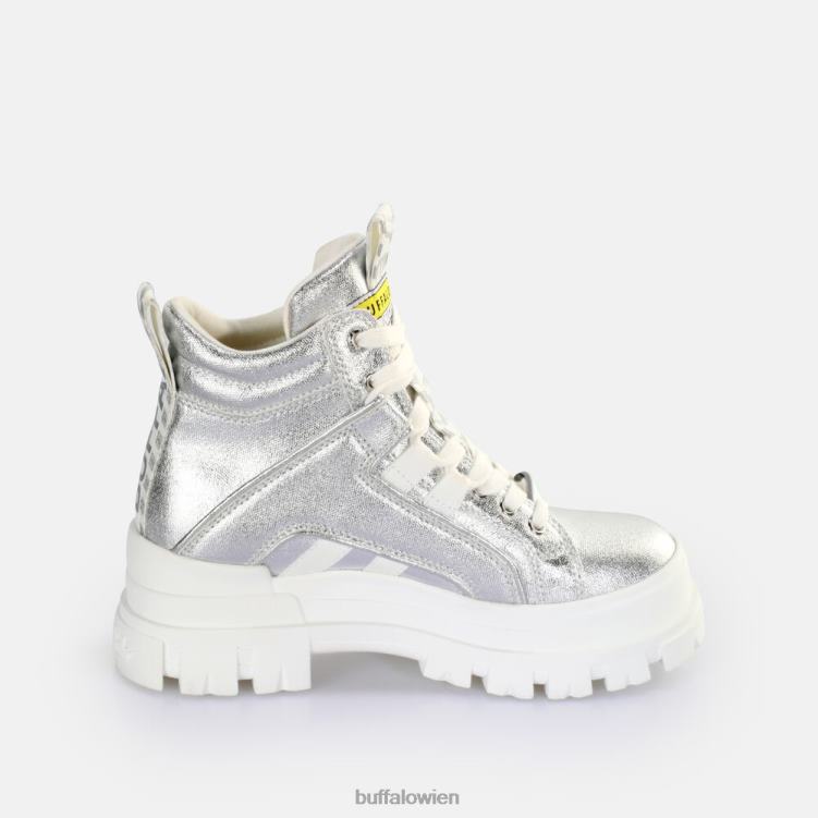 bei Buffalo Aspha NC Mid Ankle Boot vegan Silber 0FX48261 |Stiefel