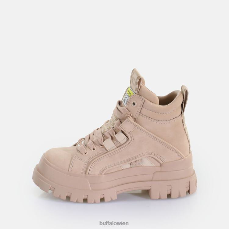 bei Buffalo Aspha NC Mid Schnürstiefelette vegan Hell-Pink 0FX48682 |Stiefel