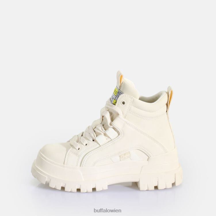 bei Buffalo Aspha NC Mid Schnürstiefelette vegan nicht-gerade weiss 0FX48498 |Stiefel