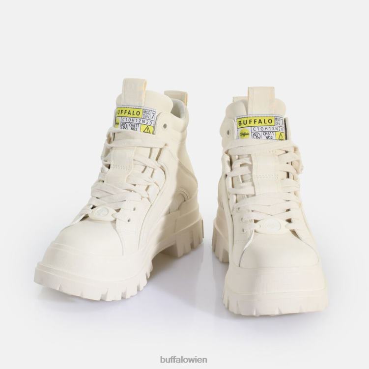 bei Buffalo Aspha NC Mid Schnürstiefelette vegan nicht-gerade weiss 0FX48498 |Stiefel