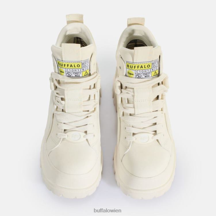 bei Buffalo Aspha NC Mid Schnürstiefelette vegan nicht-gerade weiss 0FX48498 |Stiefel