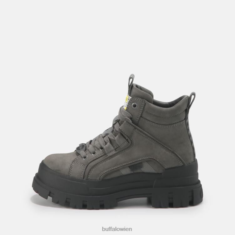 bei Buffalo Aspha NC vegane mittelhohe Stiefeletten grau 0FX48693 |Stiefel