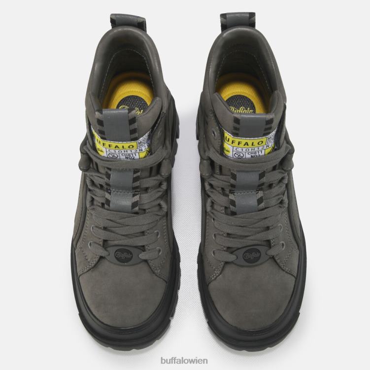 bei Buffalo Aspha NC vegane mittelhohe Stiefeletten grau 0FX48693 |Stiefel