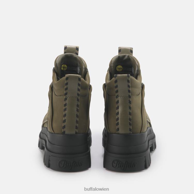 bei Buffalo Aspha NC vegane mittelhohe Stiefeletten khaki 0FX48453 |Stiefel