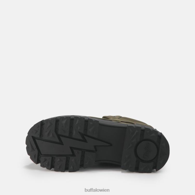 bei Buffalo Aspha NC vegane mittelhohe Stiefeletten khaki 0FX48453 |Stiefel