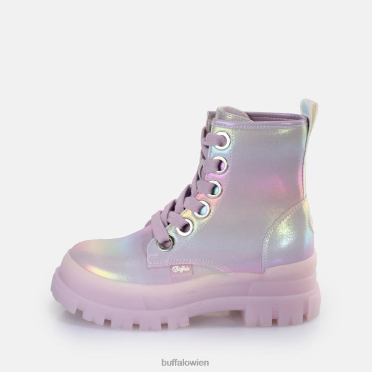 bei Buffalo Aspha Schnür-Hi-Stiefelette vegan Meerjungfrau 0FX48374 |Stiefel