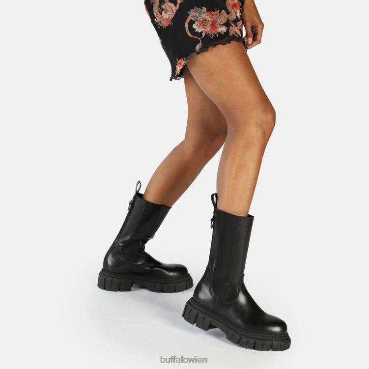 bei Buffalo Chelsea-Hi-Stiefelette von Scape Schwarz 0FX48801 |Stiefel