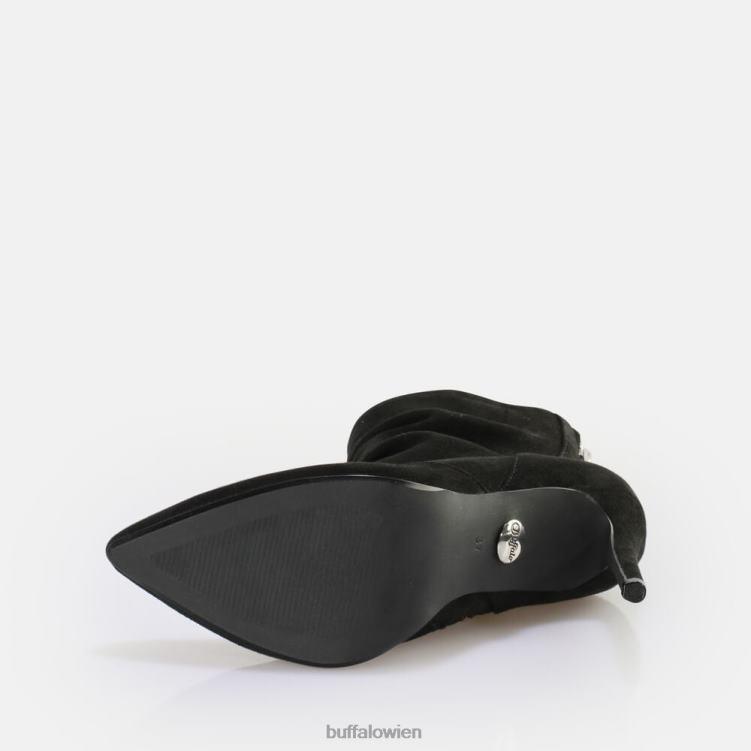 bei Buffalo Juliet Zip Ankleboot Stiefeletten vegan Schwarz 0FX48827 |Stiefel