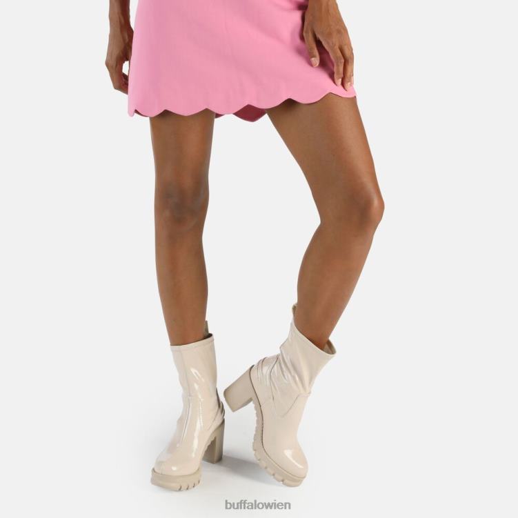 bei Buffalo Oslo Sock Boot Stiefeletten vegan Creme 0FX48518 |Stiefel