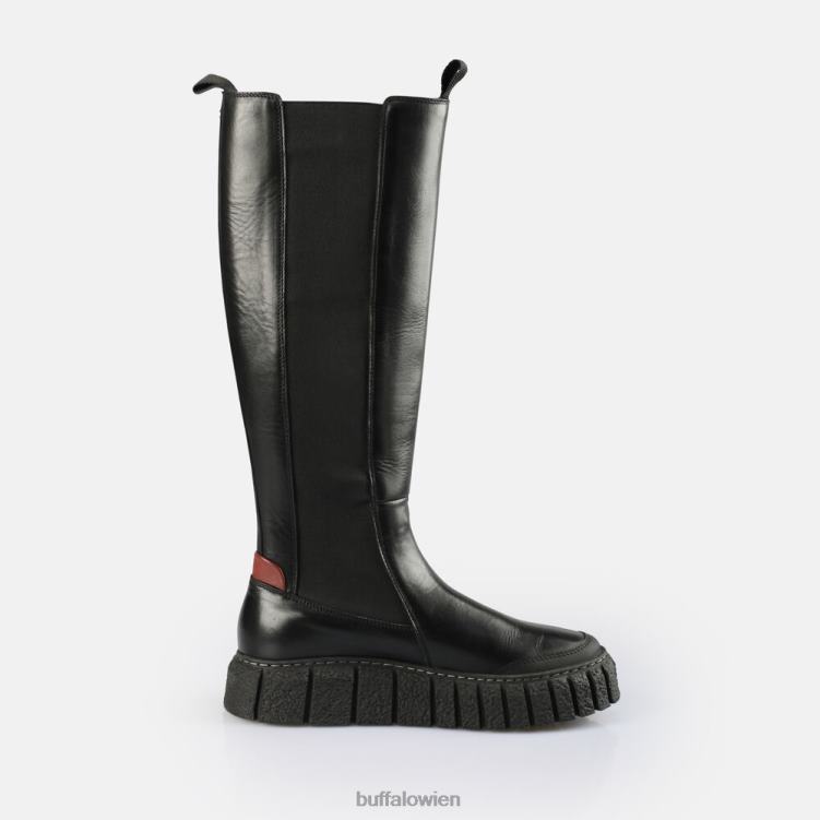 bei Buffalo Rampa Boot-Stiefelette Schwarz 0FX48463 |Stiefel