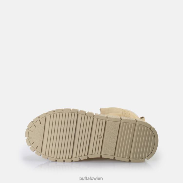 bei Buffalo Rampa Schnür-Hi-Warm-Stiefelette Creme 0FX48466 |Stiefel