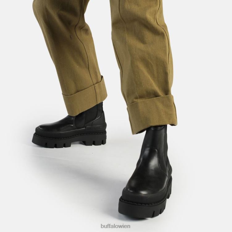 bei Buffalo Raven Chelsea-Stiefelette vegan Schwarz 0FX48487 |Stiefel