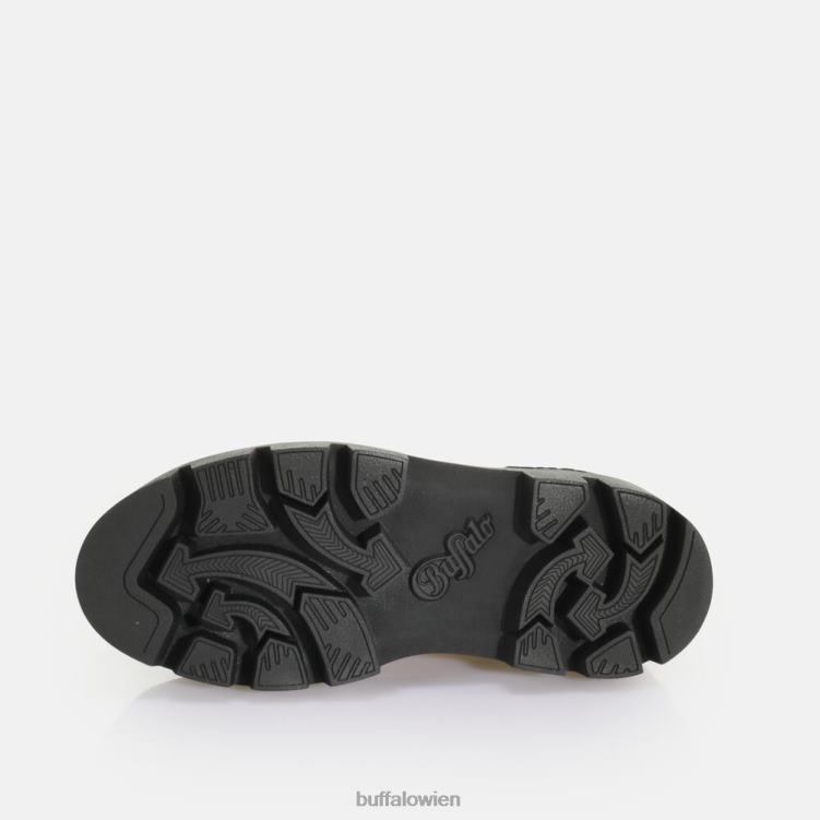 bei Buffalo Raven Chelsea-Stiefelette vegan creme/schwarz 0FX48486 |Stiefel