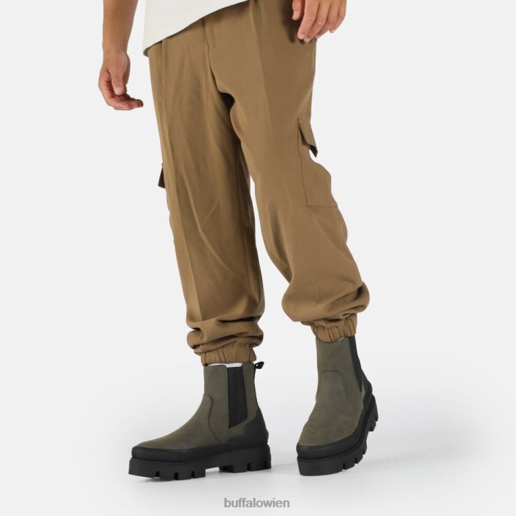 bei Buffalo Raven Chelsea vegane Stiefeletten Khaki/Schwarz 0FX48362 |Stiefel