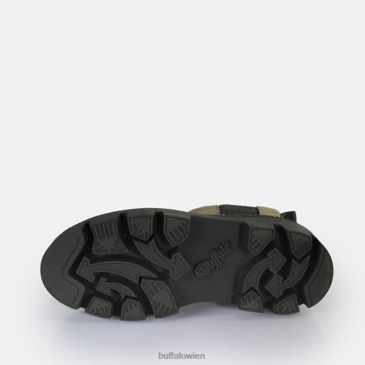 bei Buffalo Raven Chelsea vegane Stiefeletten Khaki/Schwarz 0FX48362 |Stiefel