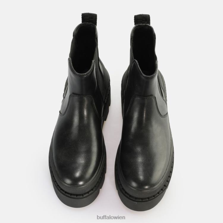 bei Buffalo Raven Chelsea vegane Stiefeletten Schwarz 0FX48571 |Stiefel