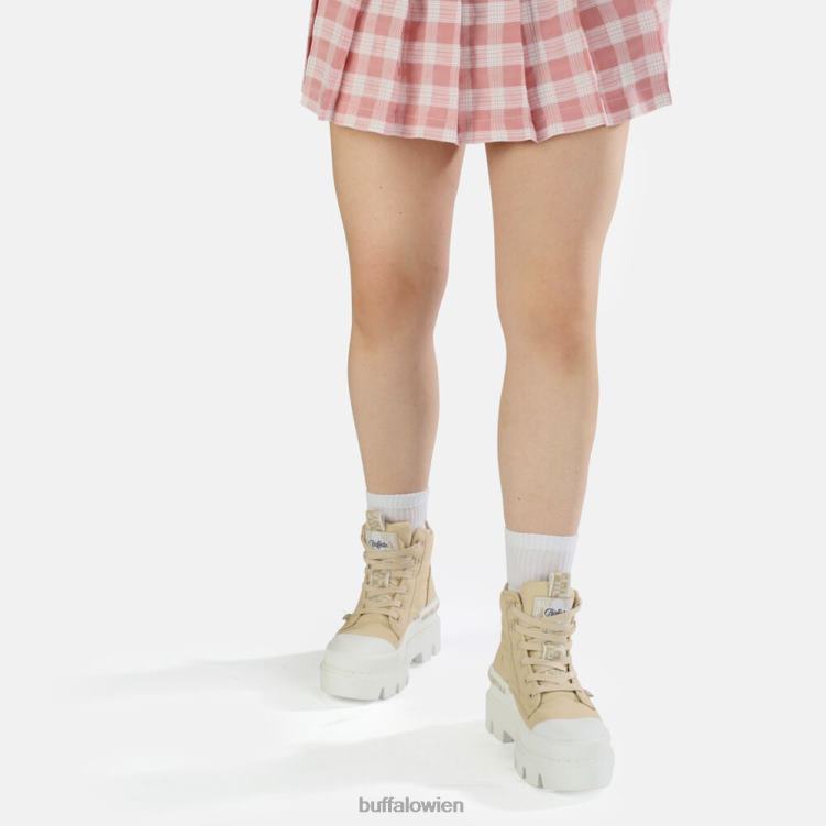 bei Buffalo Raven Hi Bootie vegan Beige 0FX48892 |Stiefel