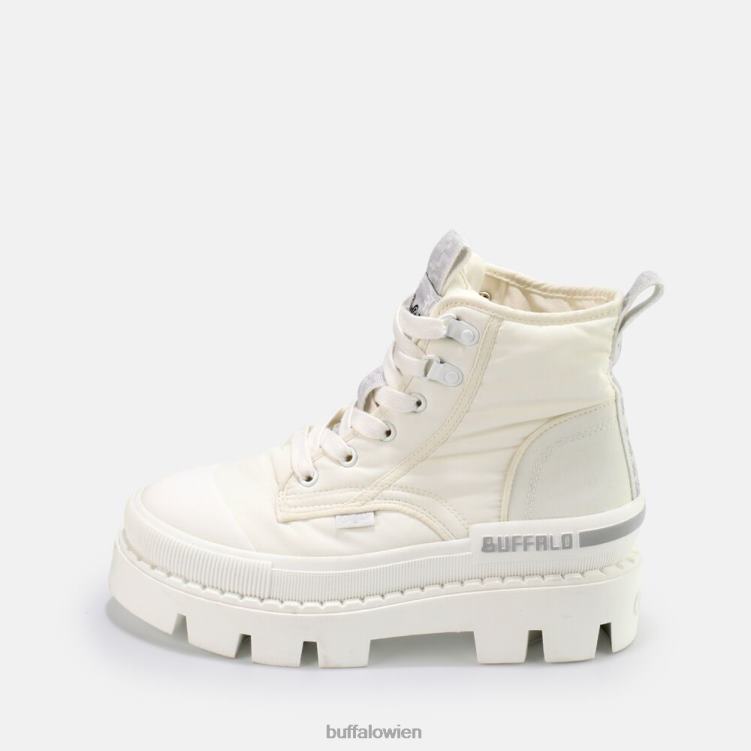bei Buffalo Raven Hi Bootie vegan Weiss 0FX48889 |Stiefel