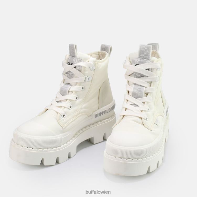 bei Buffalo Raven Hi Bootie vegan Weiss 0FX48889 |Stiefel