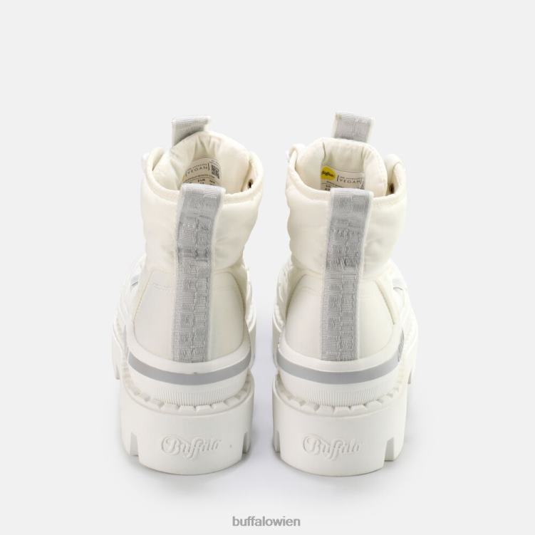 bei Buffalo Raven Hi Bootie vegan Weiss 0FX48889 |Stiefel