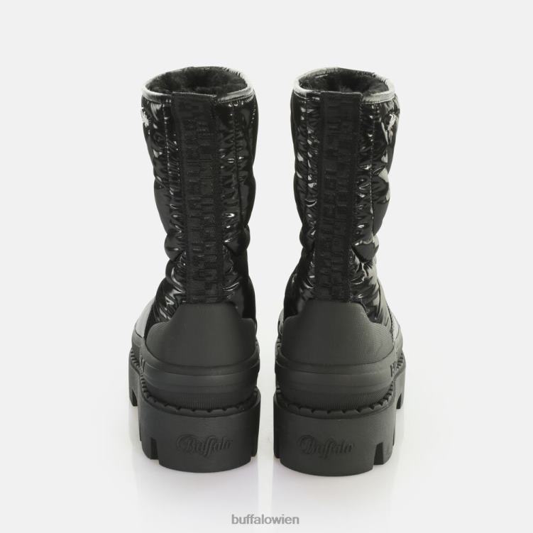 bei Buffalo Raven Schneestiefel-Stiefelette vegan Schwarz 0FX48303 |Stiefel