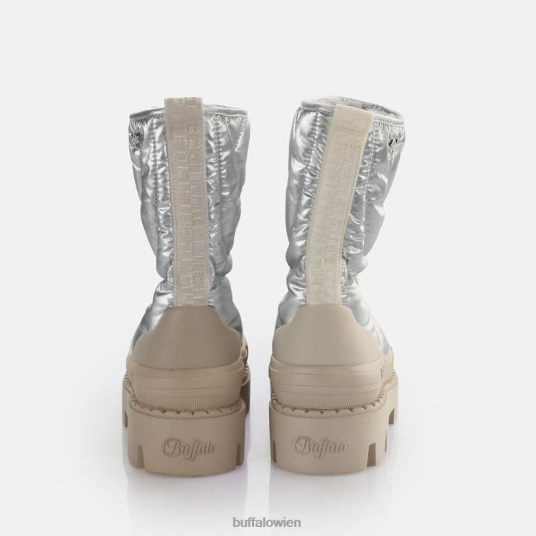 bei Buffalo Raven Snow Boot Stiefeletten vegan Silber 0FX48476 |Stiefel