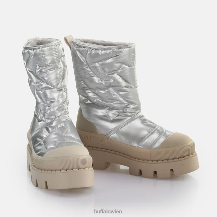bei Buffalo Raven Snow Boot Stiefeletten vegan Silber 0FX48476 |Stiefel