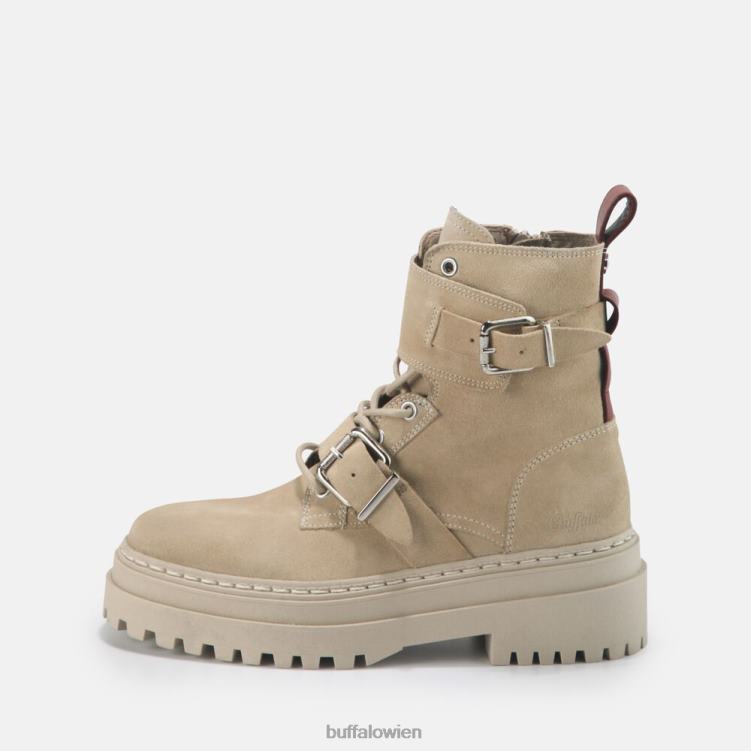 bei Buffalo Sari-Stiefelette aus Wildleder Beige 0FX48705 |Stiefel