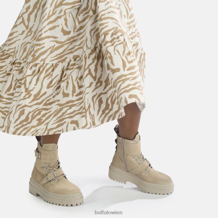 bei Buffalo Sari-Stiefelette aus Wildleder Beige 0FX48705 |Stiefel