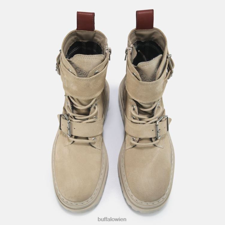 bei Buffalo Sari-Stiefelette aus Wildleder Beige 0FX48705 |Stiefel