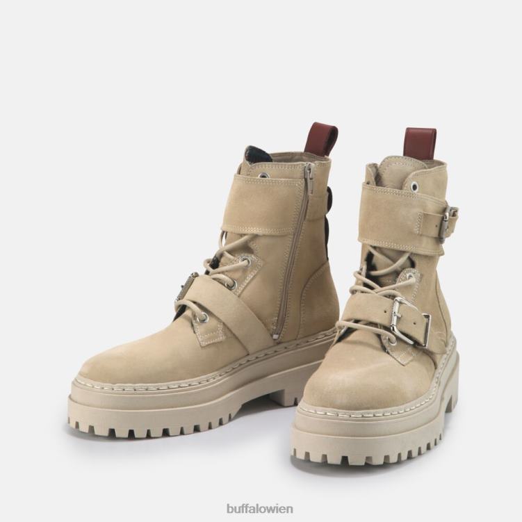 bei Buffalo Sari-Stiefelette aus Wildleder Beige 0FX48705 |Stiefel